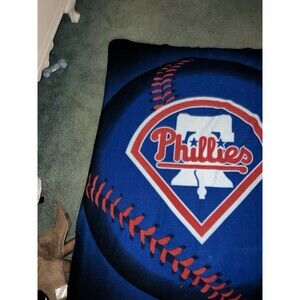 Philadelphia Phillies MLB 5x4 Fleece Blanket Preowned Excellent